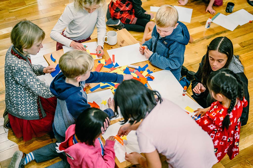 Childrens art project